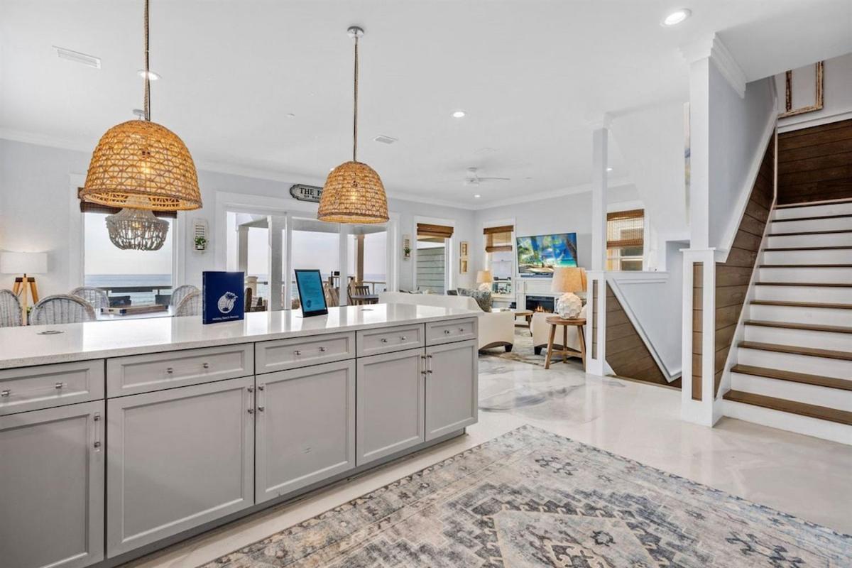 Blue Heaven On The Gulf Front Sleeps 20 6 Bedroom Heated Private Pool *