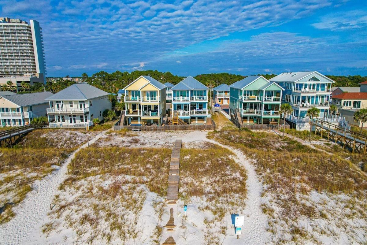 Blue Heaven On The Gulf Front Sleeps 20 6 Bedroom Heated Private Pool Holiday home *